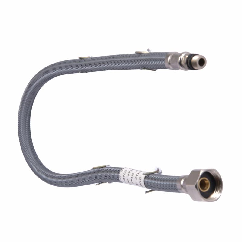 Шланг підключення, коротка голка Qtap (595х13,5х13,5) для змішувача для кухні з висувним виливом Vlasta New QTVLA59513513549682