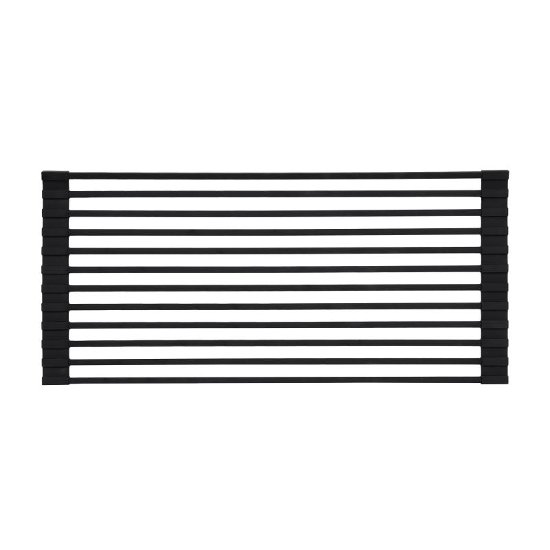 Сушарка на кухонну мийку Lidz Acsis LA04 Black, квадратна основа, для посуду 430х216 мм LDACSLA04BLM49762 — фото 3