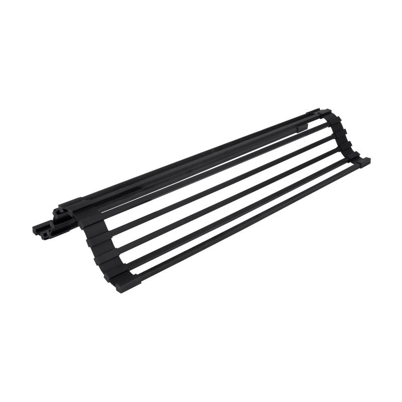 Сушарка на кухонну мийку Lidz Acsis LA04 Black, квадратна основа, для посуду 430х216 мм LDACSLA04BLM49762 — фото 4