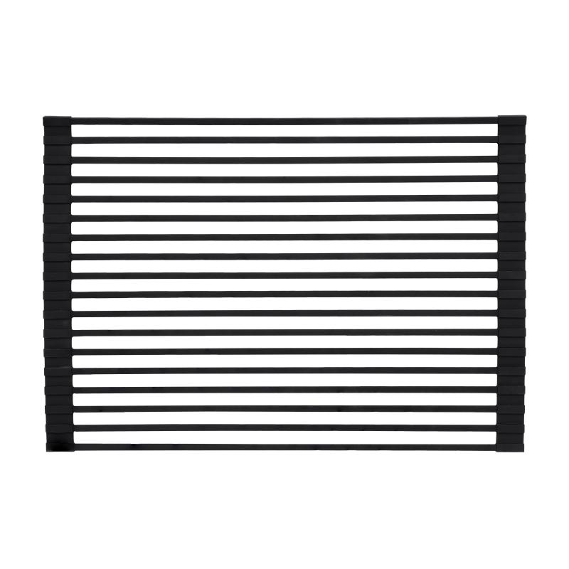 Сушарка на кухонну мийку Lidz Acsis LA06 Black, квадратна основа, для посуду 430х300 мм LDACSLA06BLM49764 — фото 3