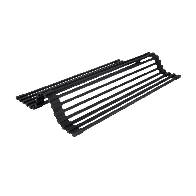 Сушарка на кухонну мийку Lidz Acsis LA06 Black, квадратна основа, для посуду 430х300 мм LDACSLA06BLM49764 — фото 4