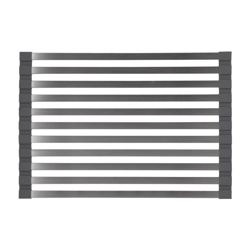 Сушарка на кухонну мийку Lidz Acsis LA13 Gray, плоска основа, для посуду 430х300 мм LDACSLA13GRA49767 — фото 3
