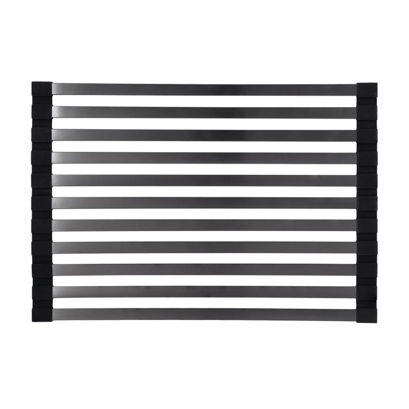 Сушарка на кухонну мийку Lidz Acsis LA14 Black, плоска основа, для посуду 430х300 мм LDACSLA14BLM49768 — фото 3