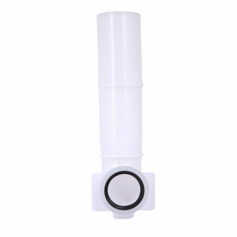 Кутова трубка змиву Qtap 82х74х262 мм White для інсталяції Standard QTSTD167W49807 — фото 2