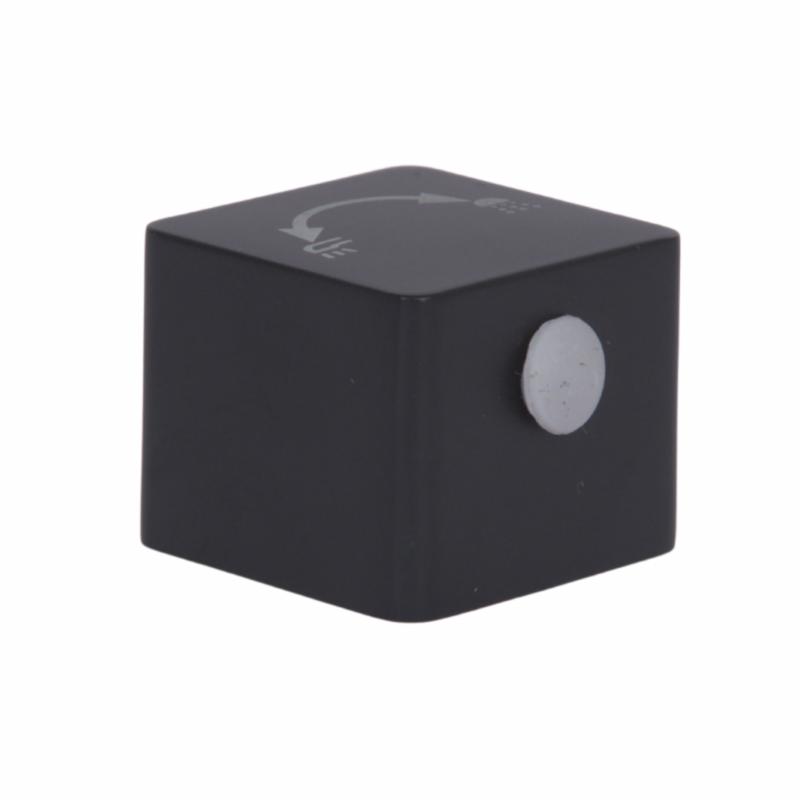 Ручка Qtap (24,1x30x30) для душової системи прихованого монтажу на два споживача Gemini Matt Black QTGEM2413030BLA50061 — фото 2