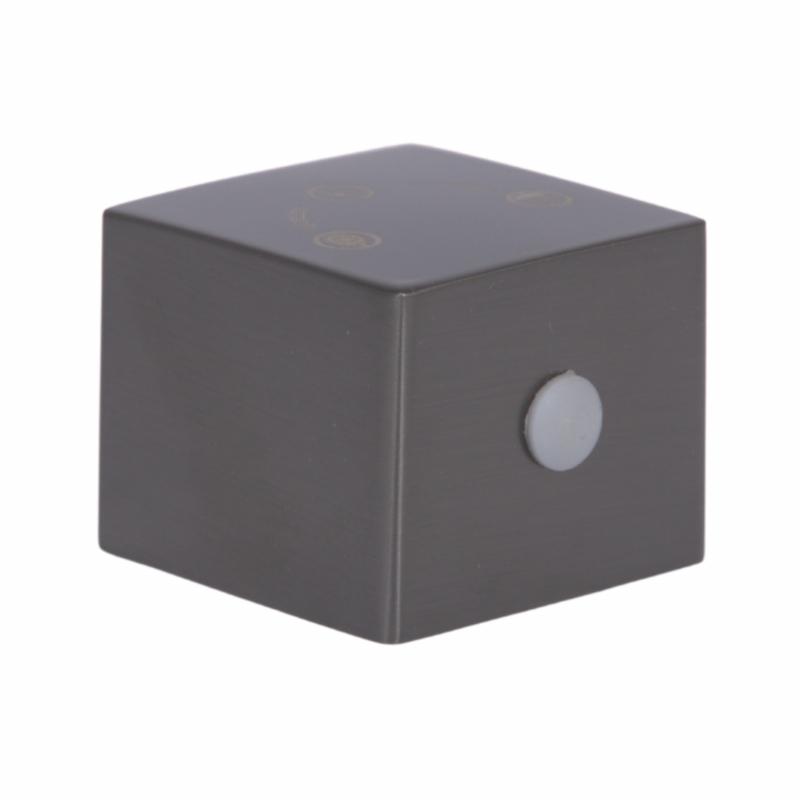 Ручка Qtap (25,8x32x32) для душової системи на три споживача Gemini Gunmetal Black PVD QTGEM258323250065 — фото 2