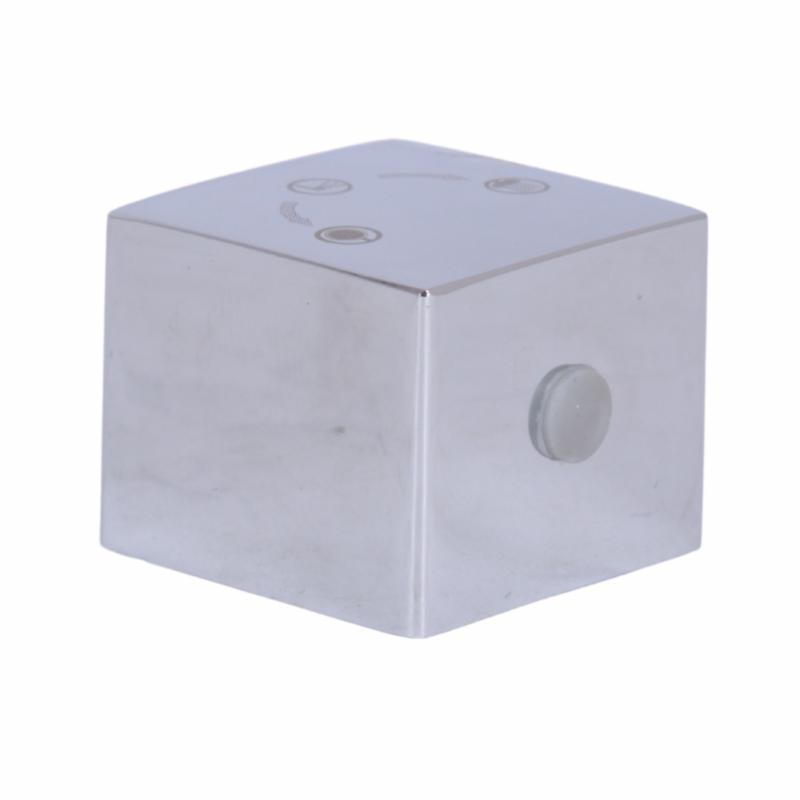 Ручка Qtap (25,6x32x32) для душової системи на три споживача Gemini Chrome QTGEM256323250066 — фото 2