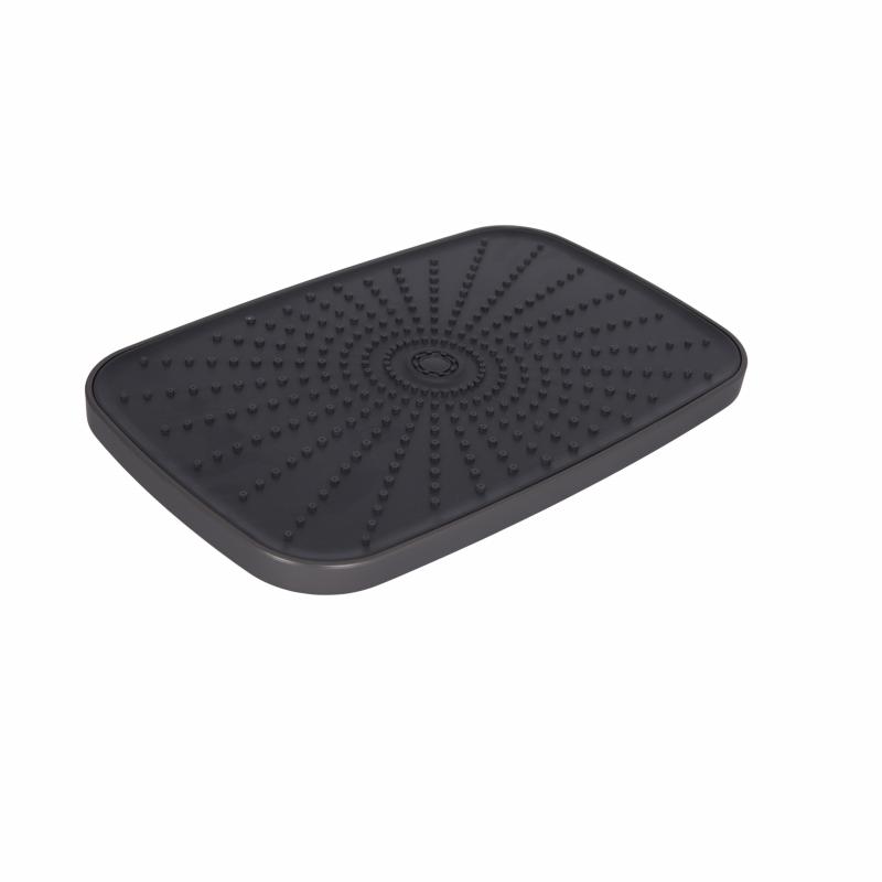 Стельова лійка Qtap (34x190x290) для душових систем Gemini Gunmetal Black PVD QTGEM34190290GMB50069 — фото 2