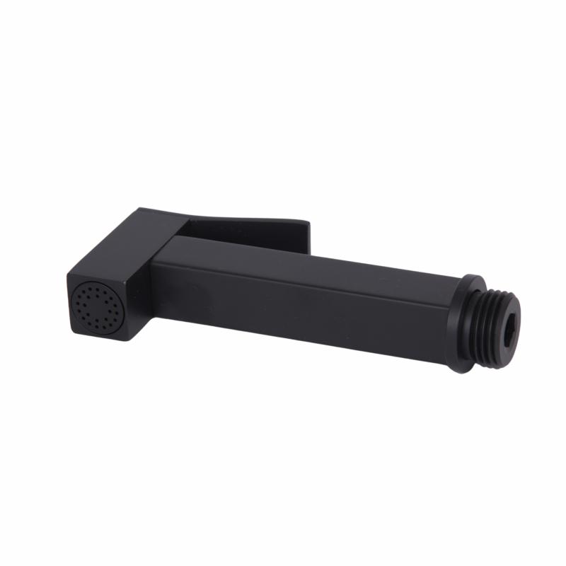 Лійка для ручного душу Qtap (160,5x18,2x56) для змішувача для раковини з гігієнічним душем Gemini Matt Black QTGEM160518256BLA50076 — фото 2