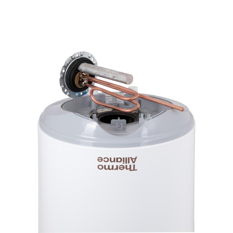 Водонагрівач електричний Thermo Alliance Spectra slim 50 л вертикальний, мокрий ТЕН 1,5 кВт, d 360 мм — фото 8