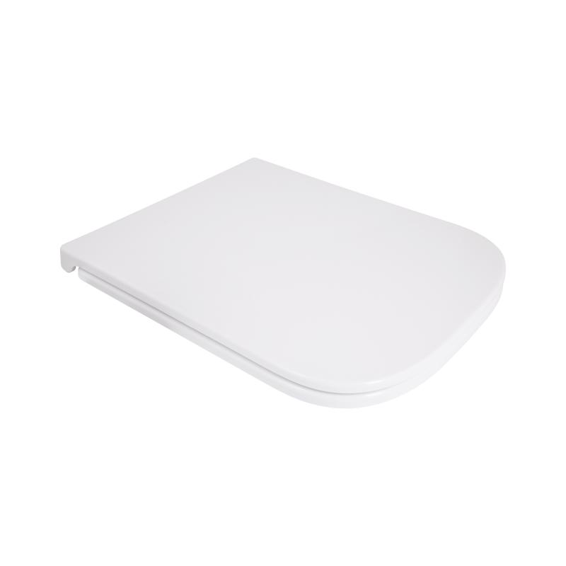 Сидіння для унітаза Qtap (Cardinal 620), White, з мікроліфтом Slim Duroplast, Quick Release QTSC179W50766
