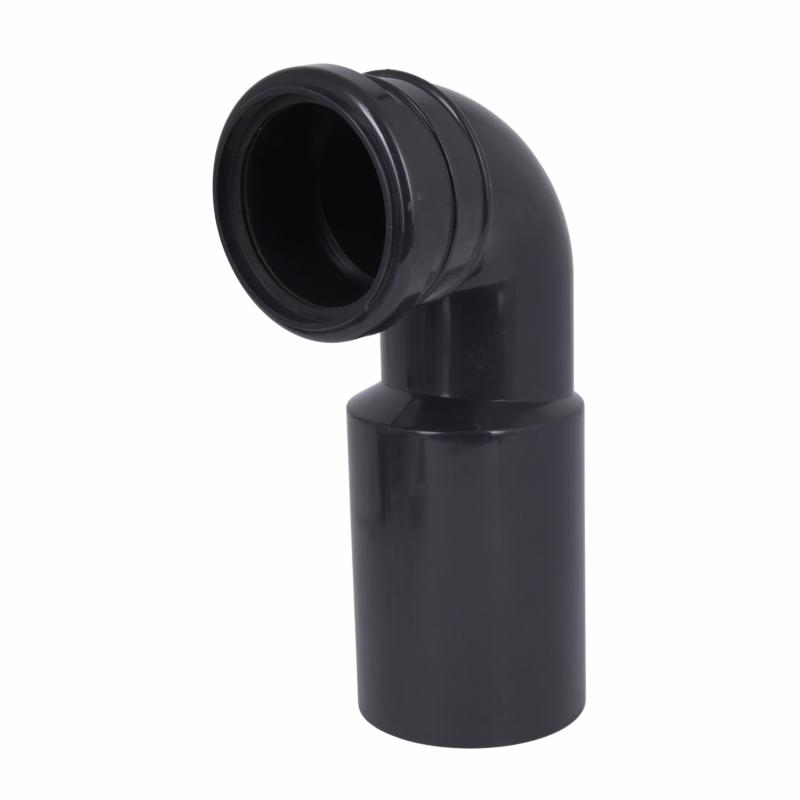 Патрубок Qtap зливний кутовий DN90 112х158х304 мм для інсталяції Standard QTSTD167BL50800 — фото 2