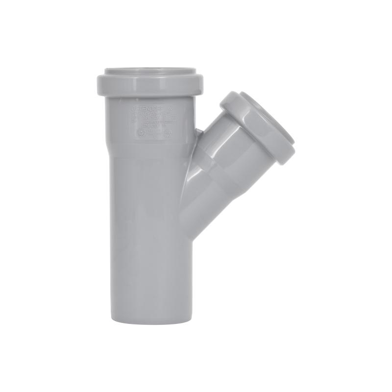 Трійник каналізаційний Ostendorf-OSMA HT-System PLUS d50/40/50×45° — фото 4