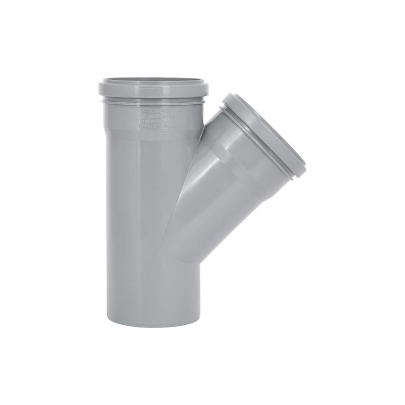 Трійник каналізаційний Ostendorf-OSMA HT-System PLUS d110/110/110×45° — фото 4