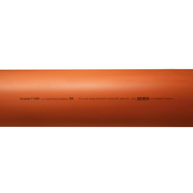 Труба каналізаційна Ostendorf-OSMA KG System d160×3000 мм — фото 5