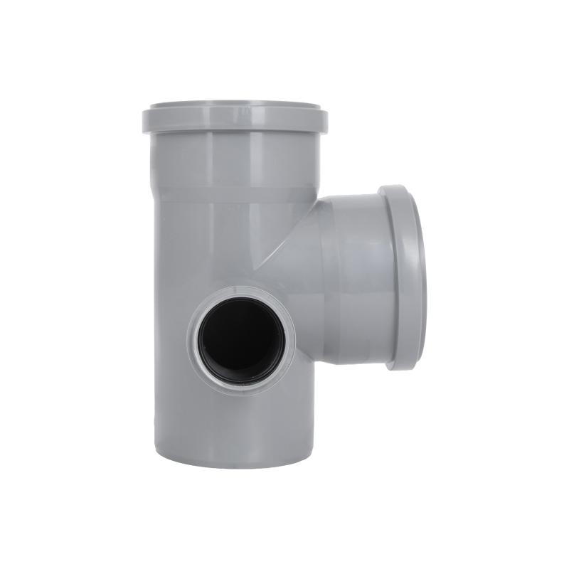 Хрестовина каналізаційна двоплощинна Ostendorf-OSMA HT-System PLUS d110/110/110/50×87° (Л) — фото 4