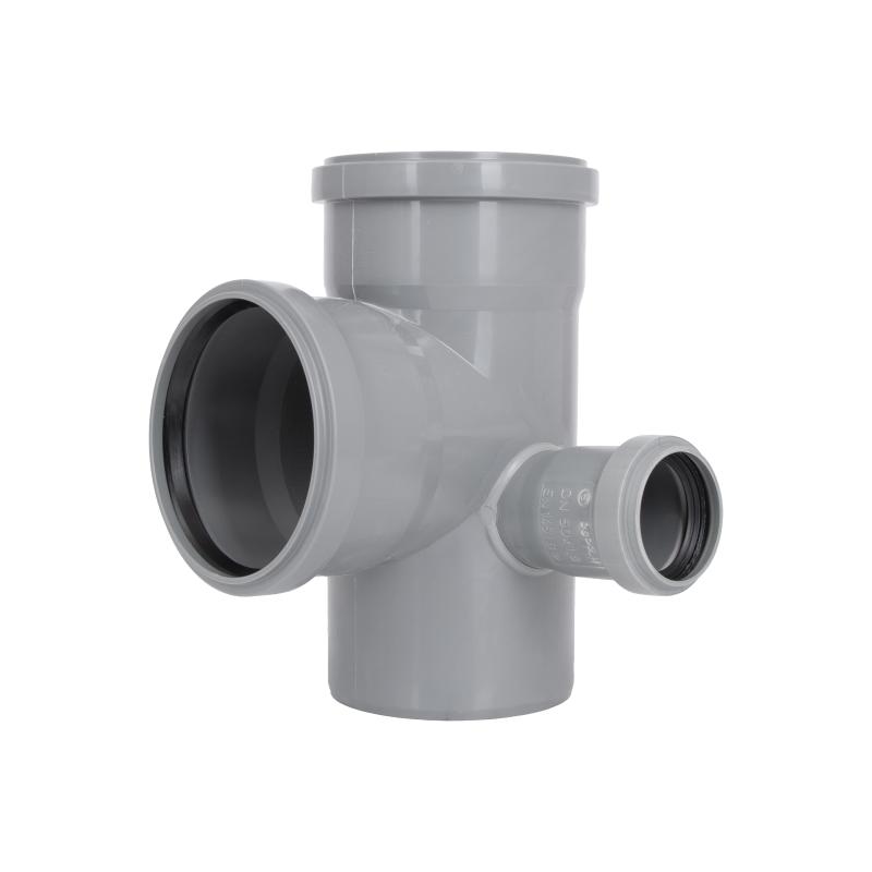 Хрестовина каналізаційна двоплощинна Ostendorf-OSMA HT-System PLUS d110/110/110/50×87° (П) — фото 3