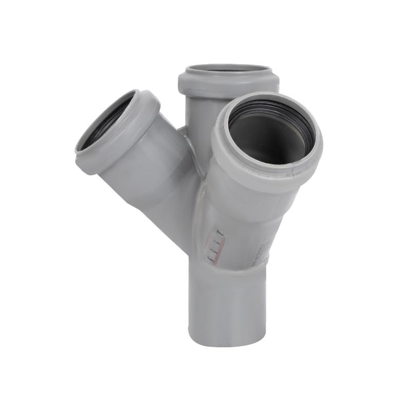 Хрестовина каналізаційна двоплощинна Ostendorf-OSMA HT-System PLUS d50/50/50/50×45° — фото 3