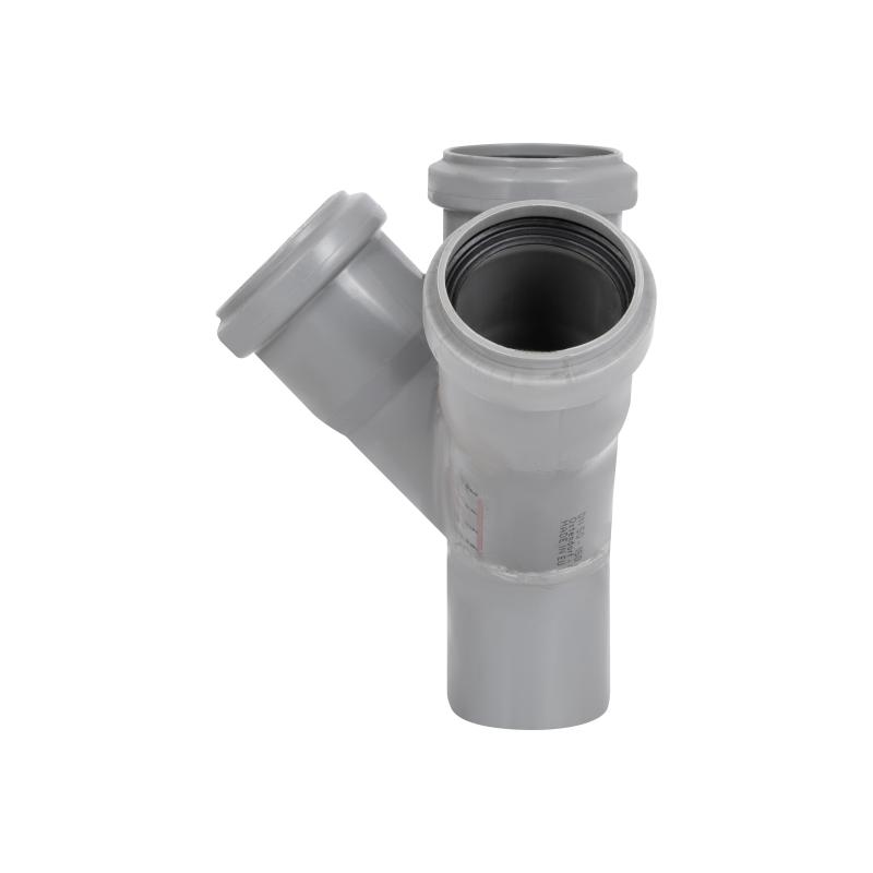 Хрестовина каналізаційна двоплощинна Ostendorf-OSMA HT-System PLUS d50/50/50/50×45° — фото 4