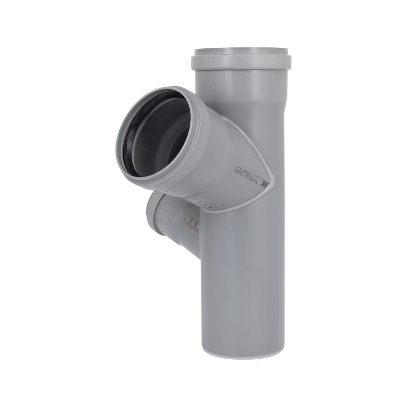 Хрестовина каналізаційна двоплощинна Ostendorf-OSMA HT-System PLUS d110/110/110/75×67° (Л) — фото 3