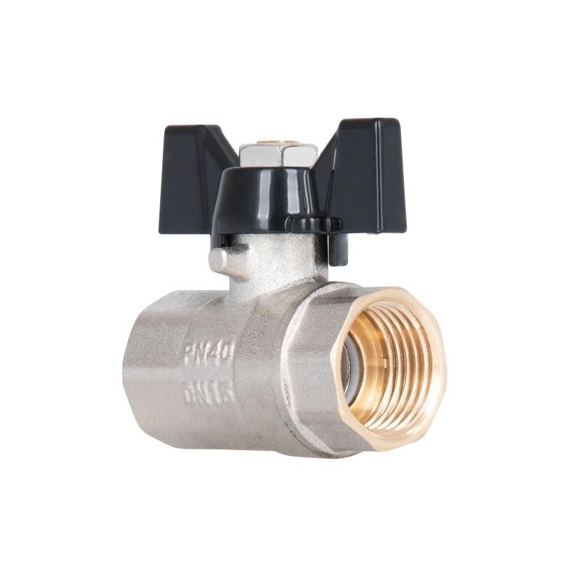 Кран кульовий Thermo Alliance Base 1/2" ВР для води (метелик) SD602W15 — фото 3