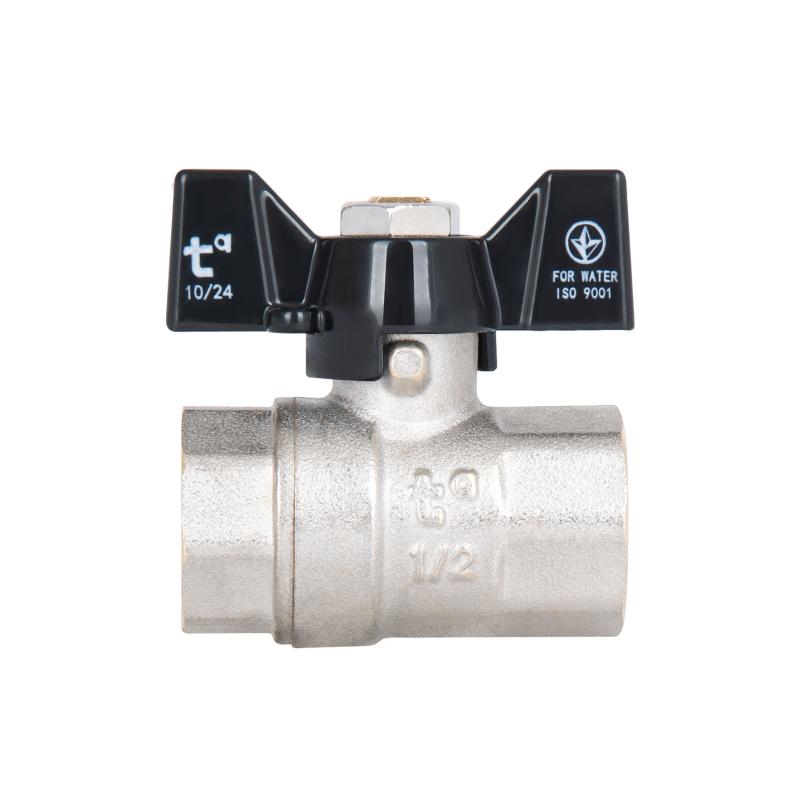 Кран кульовий Thermo Alliance Base 1/2" ВР для води (метелик) SD602W15 — фото 4