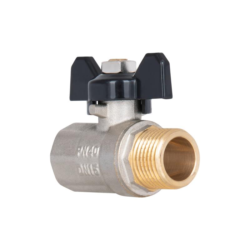 Кран кульовий Thermo Alliance Base 1/2" ВЗ для води (метелик) SD607W15 — фото 3