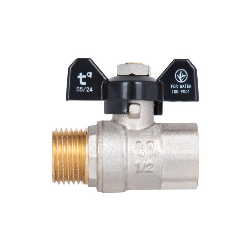 Кран кульовий Thermo Alliance Base 1/2" ВЗ для води (метелик) SD607W15 — фото 4