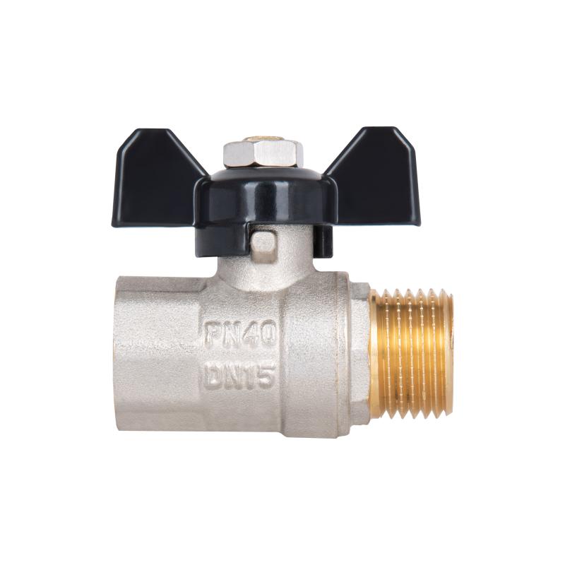 Кран кульовий Thermo Alliance Base 1/2" ВЗ для води (метелик) SD607W15 — фото 5