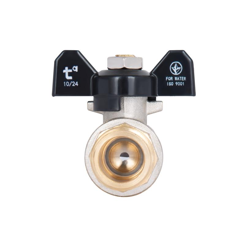 Кран кульовий Thermo Alliance Base 1/2" ВЗ для води (метелик) SD607W15 — фото 7