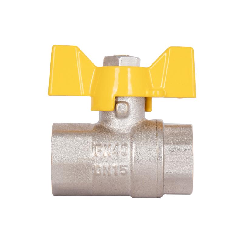 Кран кульовий Thermo Alliance Base 1/2" ВР для газу (метелик) SD602G15 — фото 5