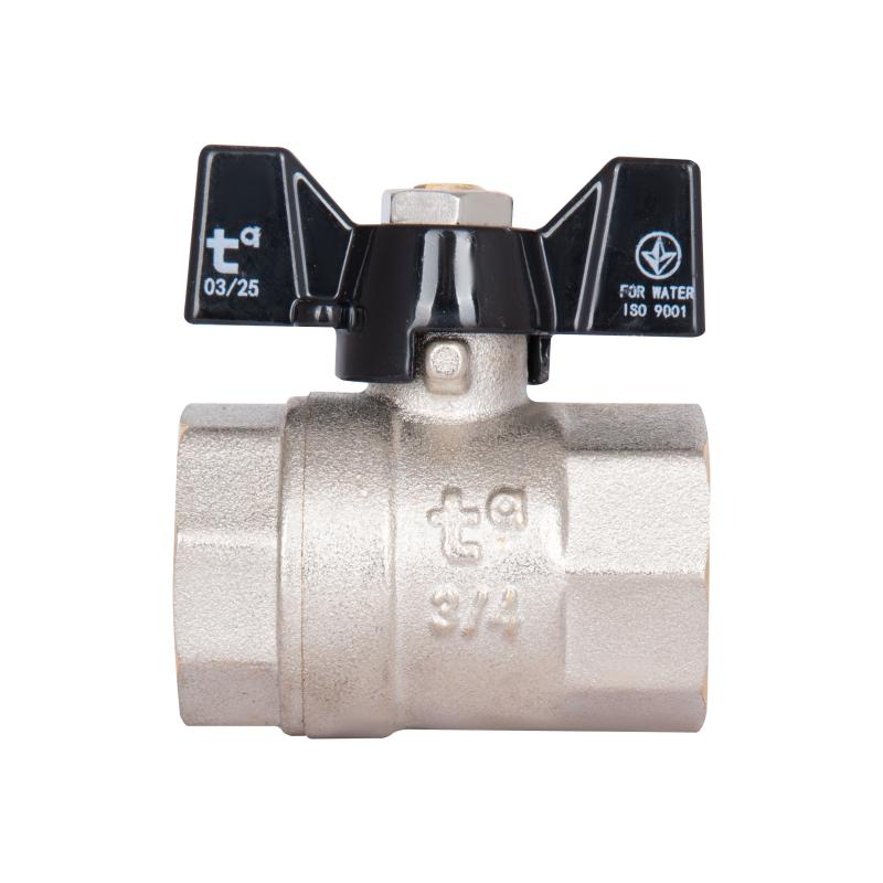Кран кульовий Thermo Alliance Base 3/4" ВР для води (метелик) SD602W20 — фото 4