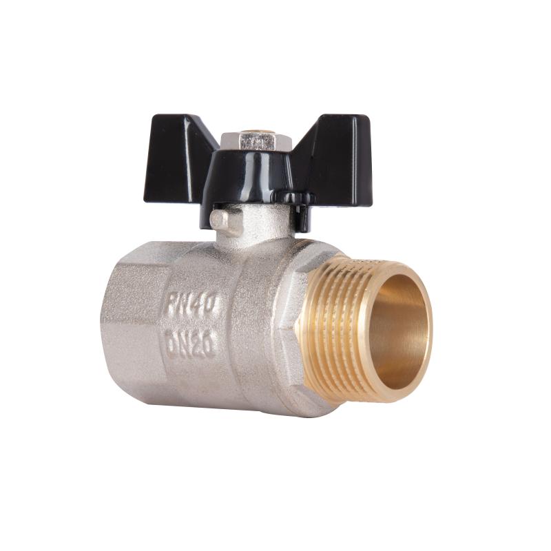 Кран кульовий Thermo Alliance Base 3/4" ВЗ для води (метелик) SD607W20 — фото 3