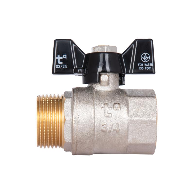 Кран кульовий Thermo Alliance Base 3/4" ВЗ для води (метелик) SD607W20 — фото 4