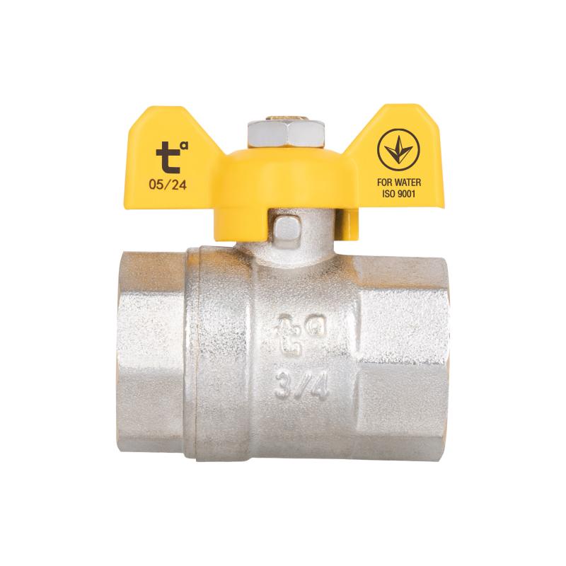 Кран кульовий Thermo Alliance Base 3/4" ВР для газу (метелик) SD602G20 — фото 4
