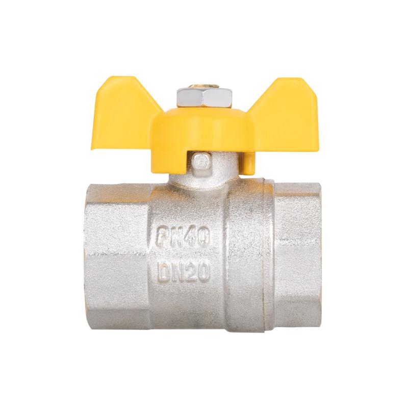 Кран кульовий Thermo Alliance Base 3/4" ВР для газу (метелик) SD602G20 — фото 5