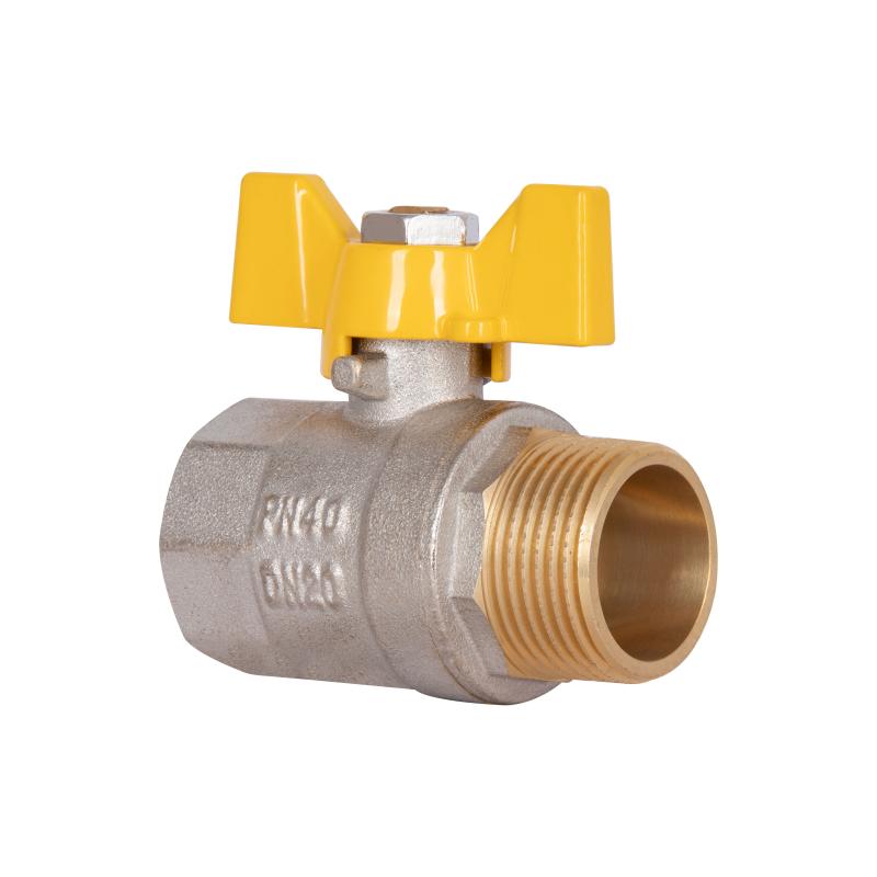 Кран кульовий Thermo Alliance Base 3/4" ВЗ для газу (метелик) SD607G20 — фото 3