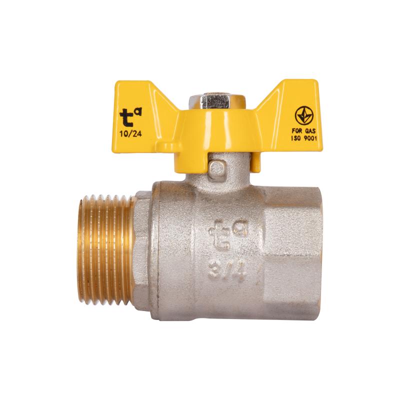 Кран кульовий Thermo Alliance Base 3/4" ВЗ для газу (метелик) SD607G20 — фото 4