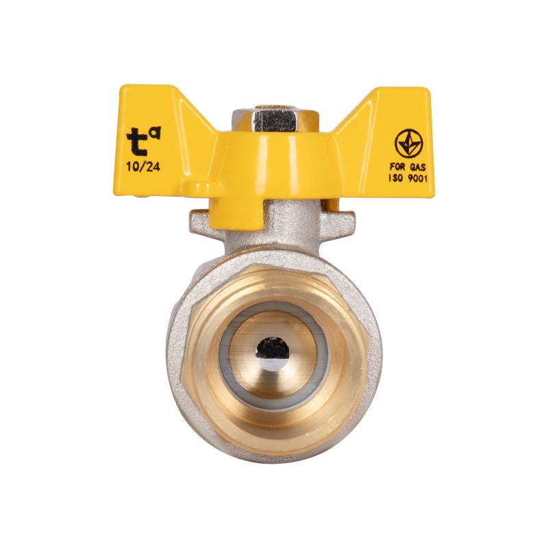Кран кульовий Thermo Alliance Base 3/4" ВЗ для газу (метелик) SD607G20 — фото 6