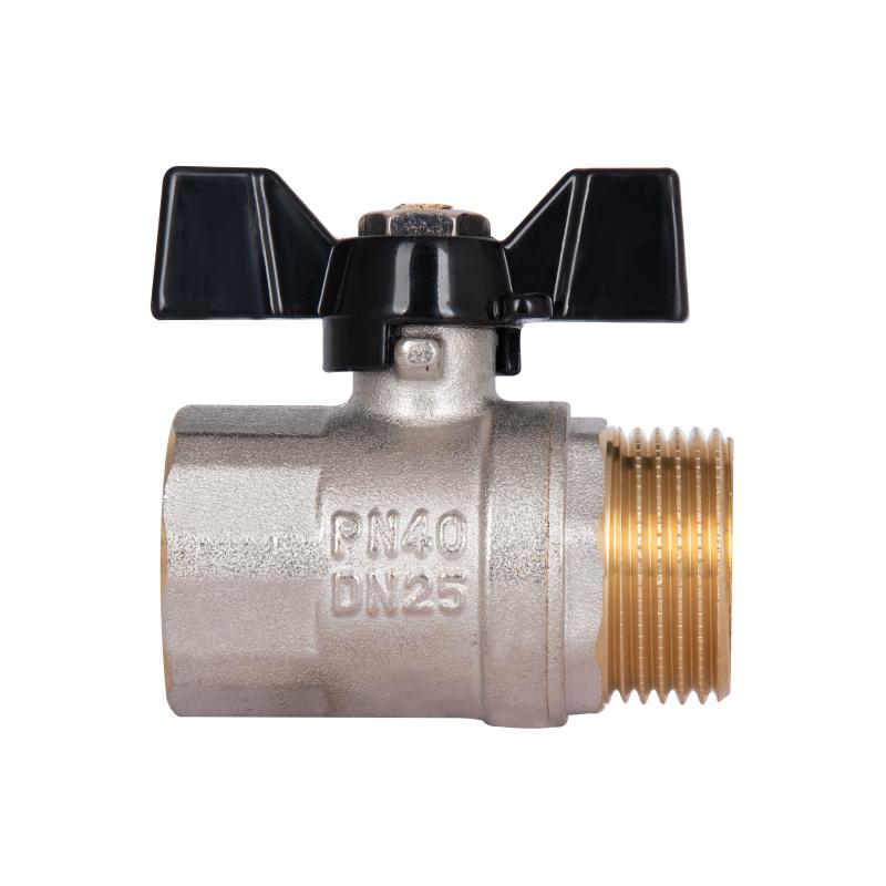 Кран кульовий Thermo Alliance Base 1" ВЗ для води (метелик) SD607W25 — фото 5