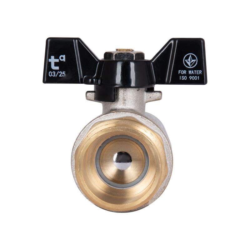 Кран кульовий Thermo Alliance Base 1" ВЗ для води (метелик) SD607W25 — фото 6