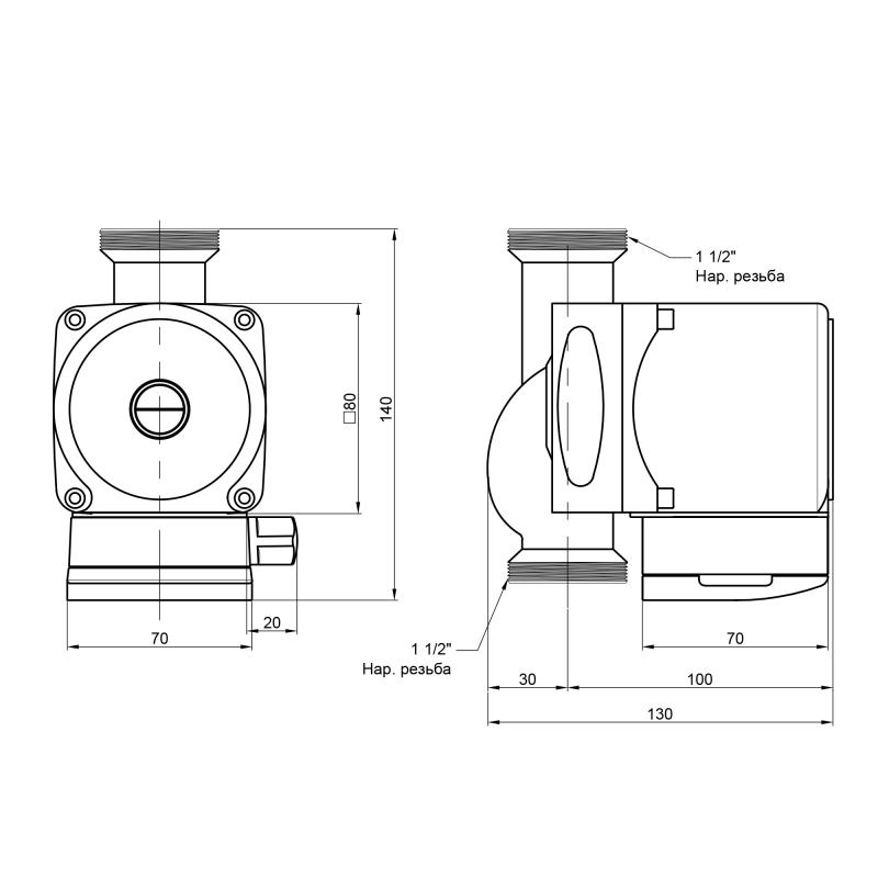 Насос Grundfos Icma 25/40 №P320 — фото 2