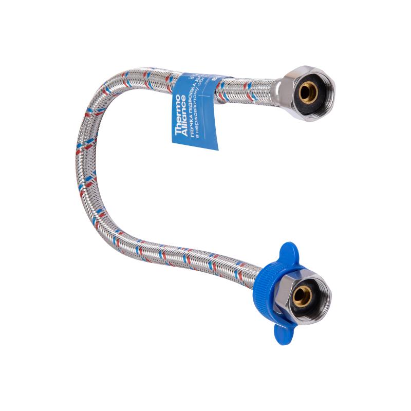 Гнучка підводка для води Thermo Alliance Standart 40 см ГГ SD397W40 Гнучка підводка для води Thermo Alliance Standart 40 см ГГ SD397W40