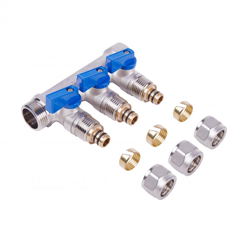 Колектор Thermo Alliance Standart 3/4" 3 виходи SD231W3 — фото 3