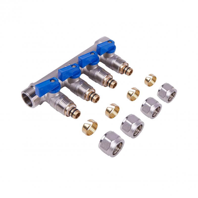 Колектор Thermo Alliance Standart 3/4" 4 виходи SD231W4 — фото 3