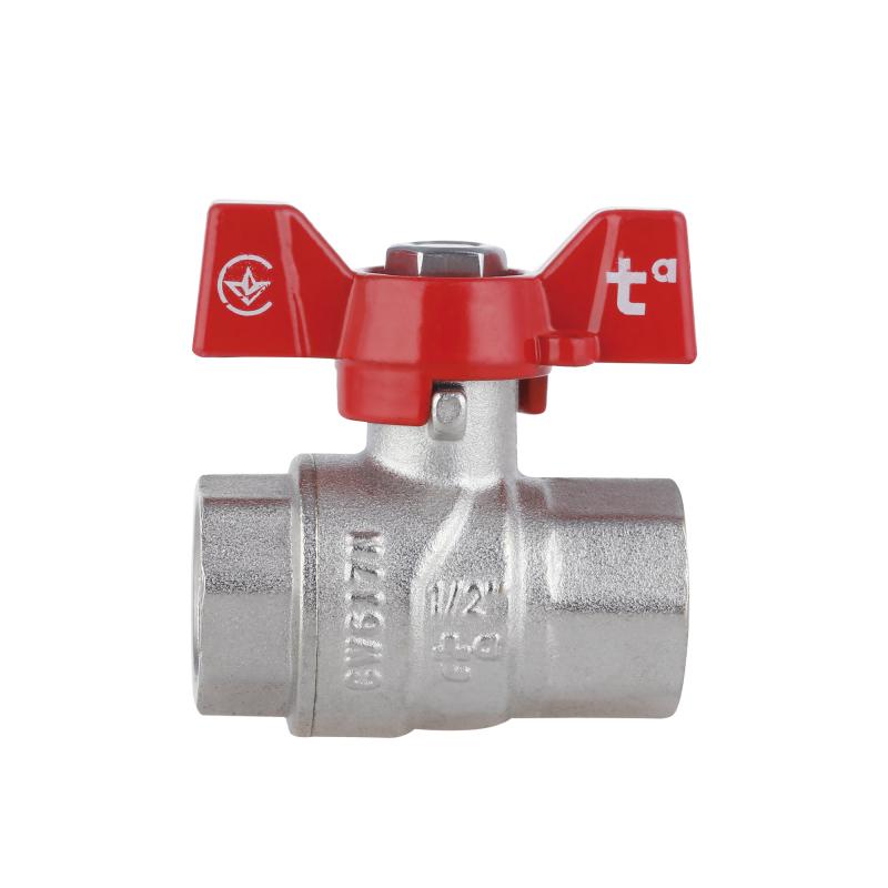 Кран кульовий Thermo Alliance Forte 1/2" ВР для води (метелик) SF602W15 — фото 5