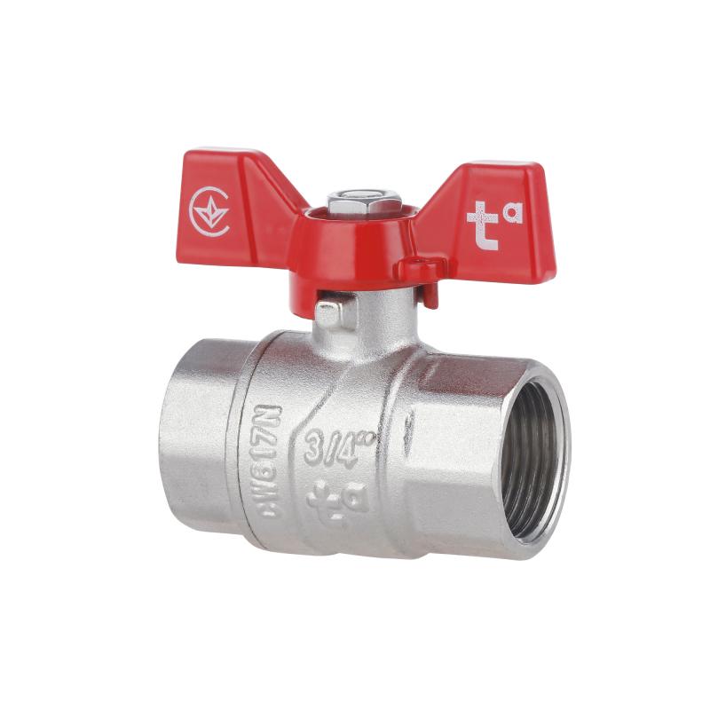 Кран кульовий Thermo Alliance Forte 3/4" ВР для води (метелик) SF602W20 — фото 3
