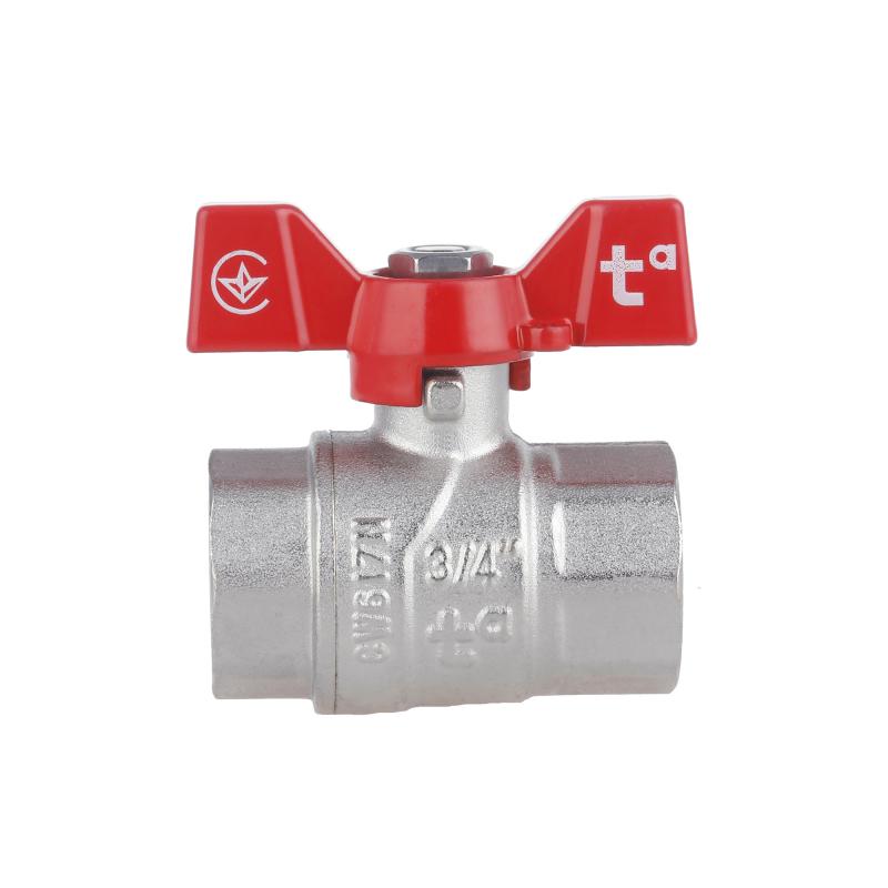 Кран кульовий Thermo Alliance Forte 3/4" ВР для води (метелик) SF602W20 — фото 5