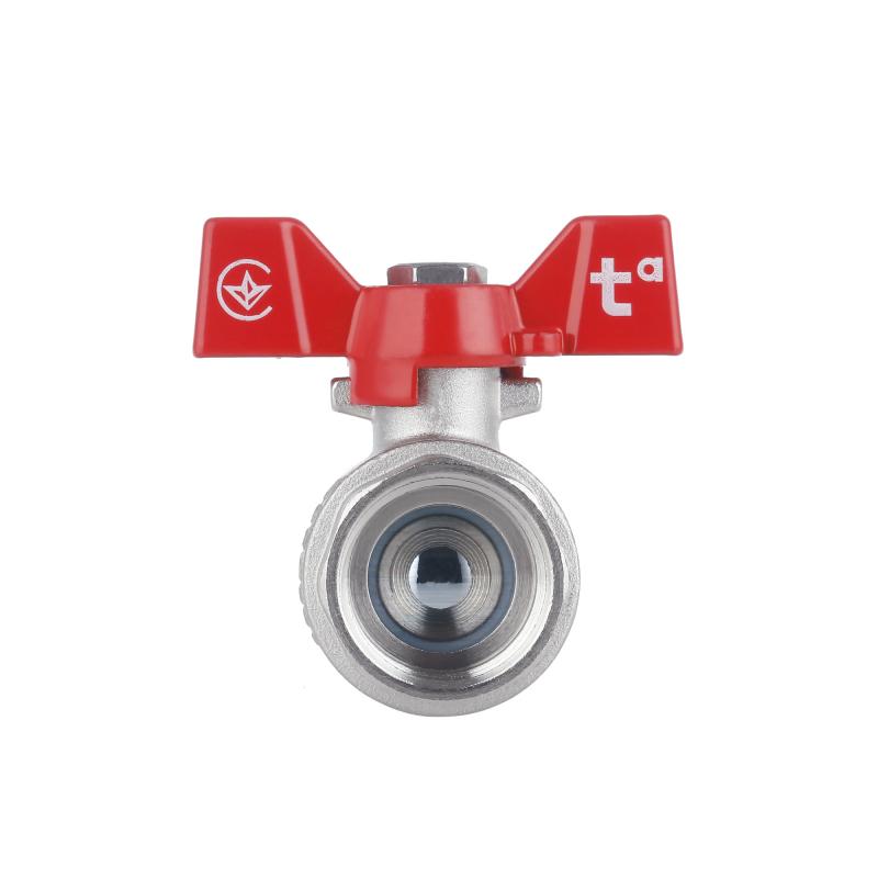 Кран кульовий Thermo Alliance Forte 3/4" ВР для води (метелик) SF602W20 — фото 6