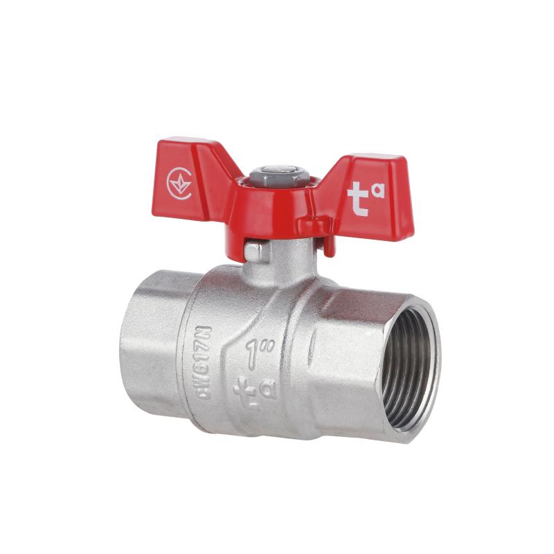 Кран кульовий Thermo Alliance Forte 1" ВР для води (метелик) SF602W25 — фото 3